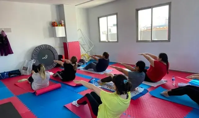 Turgutlu Belediyesinin pilates kursu kadınların ilgi odağı oldu