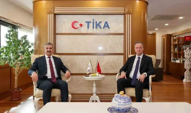 Rektör Çiftçi'den TİKA Başkanı Kayalar'a ziyaret: Uluslararası projeler konuşuldu
