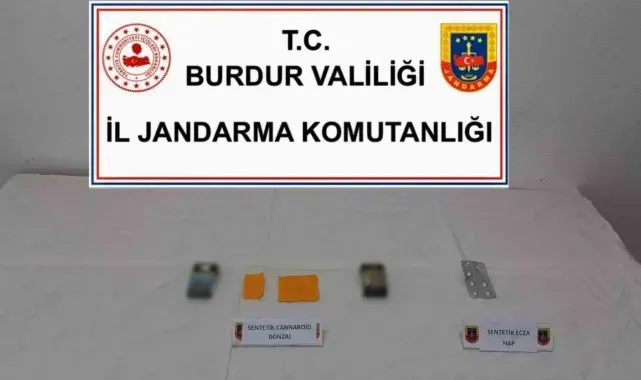 Burdur'da jandarmanın uyuşturucu operasyonunda yakalanan 2 şüpheli adli kontrolle serbest bırakıldı