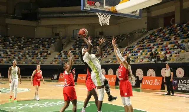 Kadınlar Basketbol Süper Ligi: Danilos Pizza: 86 - Melikgazi Kayseri: 77