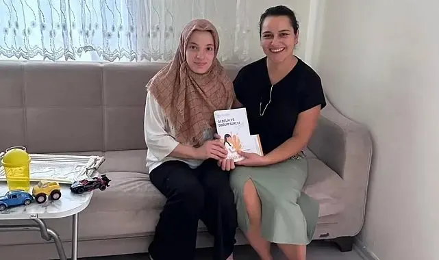 Boyabat'ta gebe annelerin sağlığı evlerinde takip ediliyor