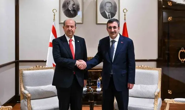 Cumhurbaşkanı Yardımcısı Yılmaz: "Kıbrıs Adası'nın gerçeği iki devlet ve iki toplumdur"