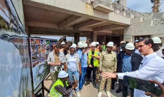 Afrika'nın en büyük arenasına Türk imzası