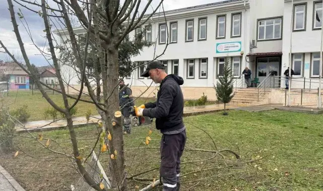 Serdivan Belediyesi'nden RAM Bahçesi'nde çalışma