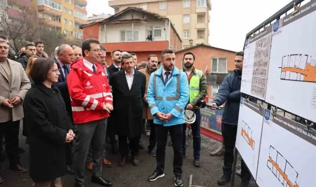İmamoğlu Maltepe'de devam eden projeleri inceledi