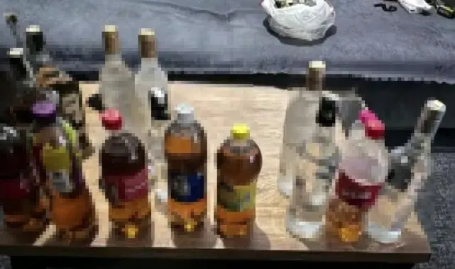 Sakarya'da yılbaşı öncesi sahte alkol operasyonu: 4 gözaltı