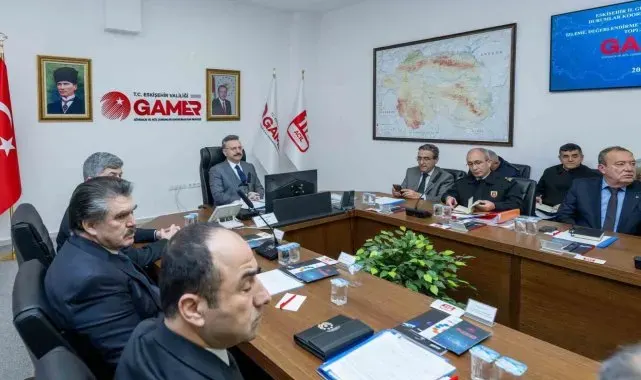 GAMER toplantısı Vali Aksoy başkanlığında yapıldı
