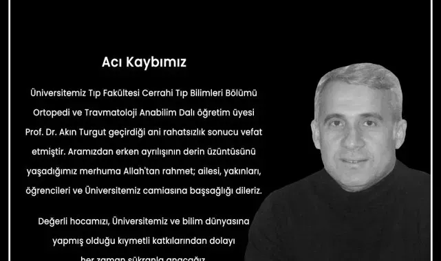 ESOGÜ Rektörlüğü'nden taziye mesajı