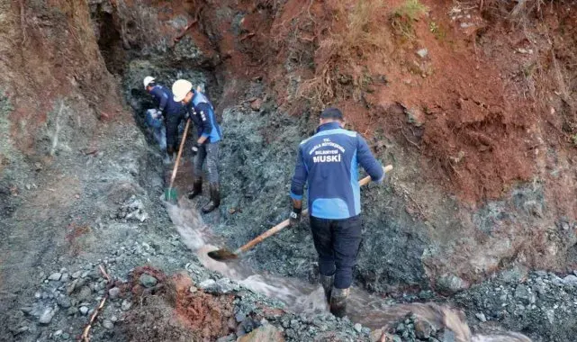 MUSKİ Dalaman'da günlük 3 bin kişiye yetecek ilave su sağladı