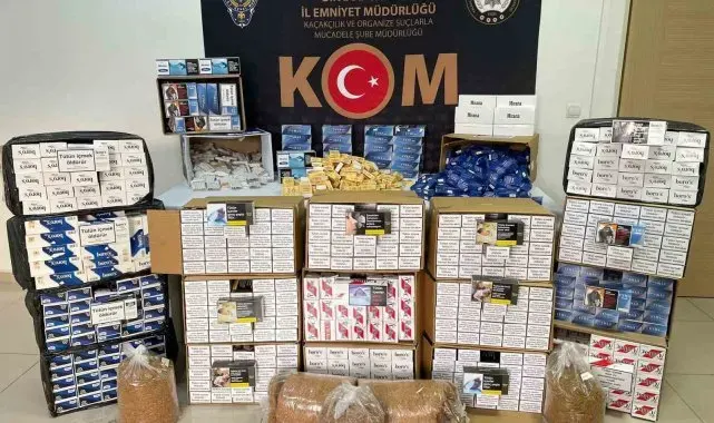 Bingöl'de 197 bin makaron ele geçirildi