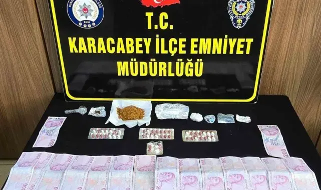 Karacabey'de uyuşturucu operasyonu: 4 gözaltı 1 tutuklu