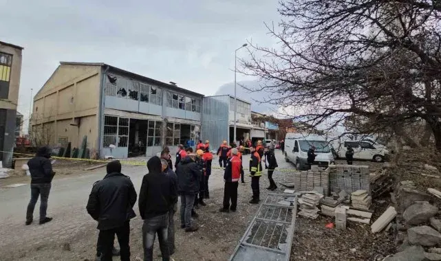 Kayseri'de çelik eşya üretim atölyesinde patlama: 3 yaralı