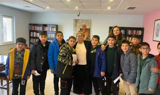 Güzelhisar İlk ve Ortaokulu öğrencilerinden anlamlı ziyaret
