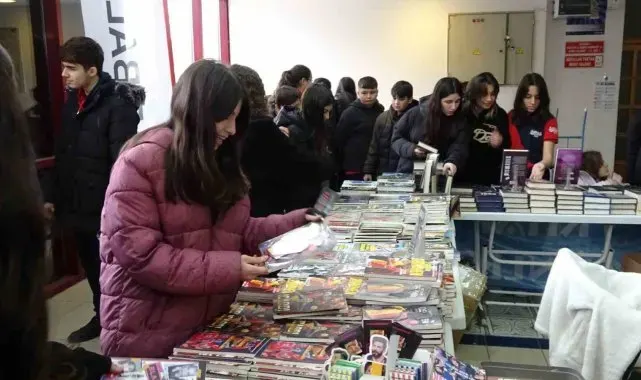 Tavşanlı Kültür Sarayı'nda kitap fuarı açıldı