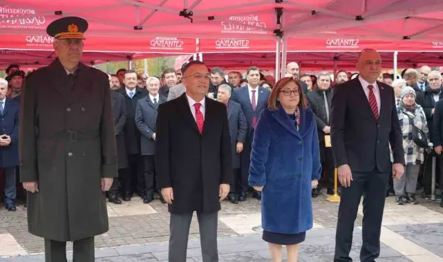 Gaziantep'in kurtuluşunun 103'üncü yıl dönümü kutlandı