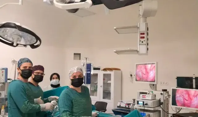 Elmalı'da ilk defa kapalı yöntemle kolon kanseri ameliyatı yapıldı
