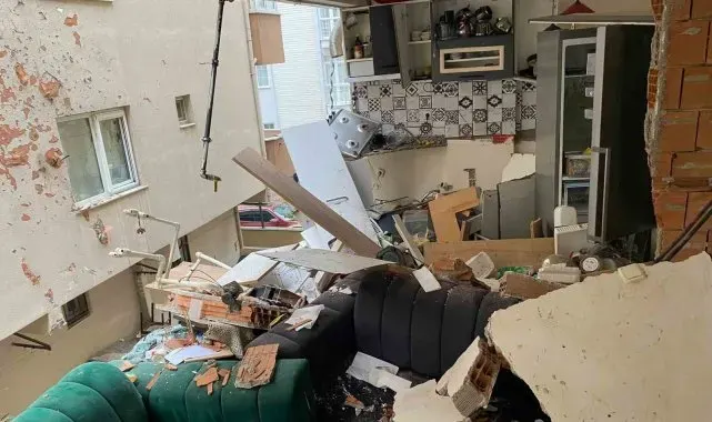 Ümraniye'deki patlamanın yıkıcı etkisi, günün aydınlanmasıyla ortaya çıktı