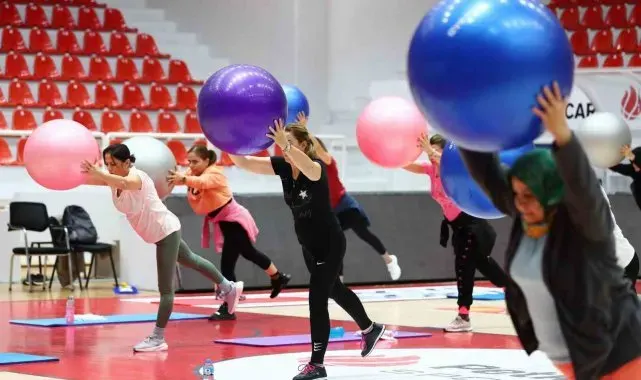 Aliağa'da kadınlara özel pilates ve aerobik kursu