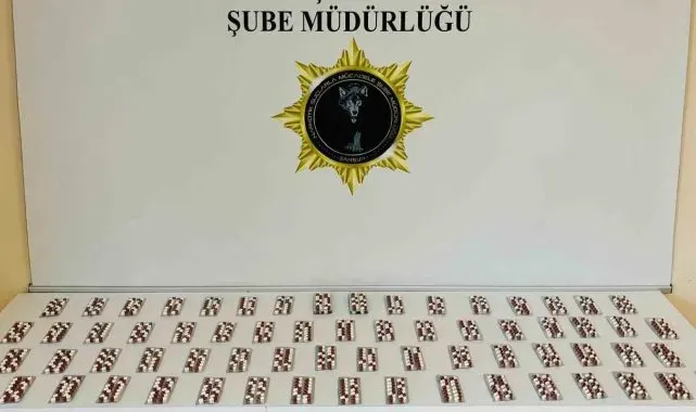 Samsun'da 840 adet sentetik ecza ele geçirildi: 2 gözaltı