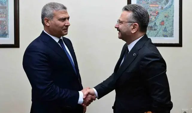 Rektör Adıgüzel, Vali Hüseyin Aksoy'u ziyaret etti