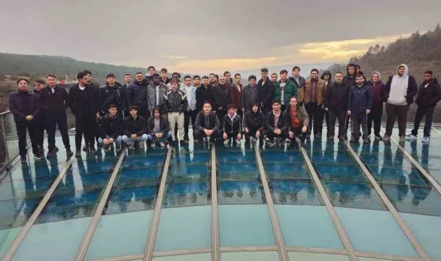 Üniversite öğrencileri Safranbolu'yu gezdi