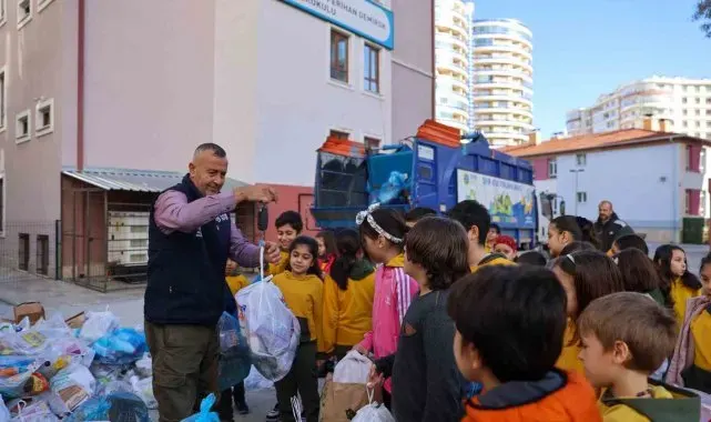 Selçuklu'da okullar sıfır atık için yarışıyor
