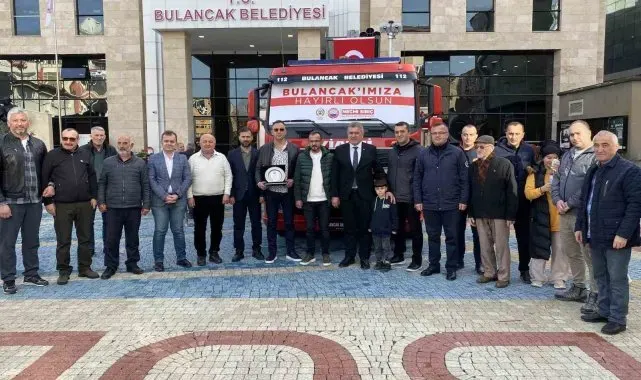 Bulancak Belediyesi itfaiye filosunu güçlendiriyor