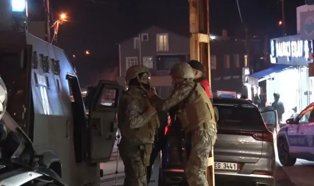 Sarıyer'de helikopter destekli uygulama, polis kuş bile uçurtmadı: 5 gözaltı