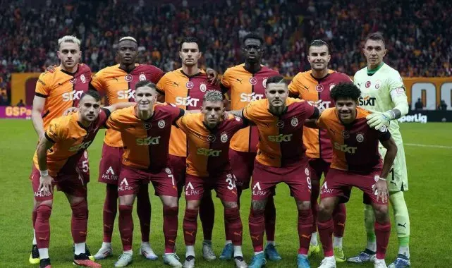 Galatasaray ligin ilk yarısına lider girdi