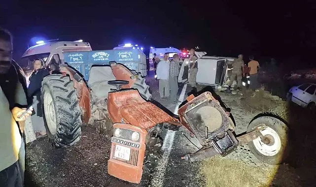 Şanlıurfa'da zincirleme trafik kazası: 3 yaralı