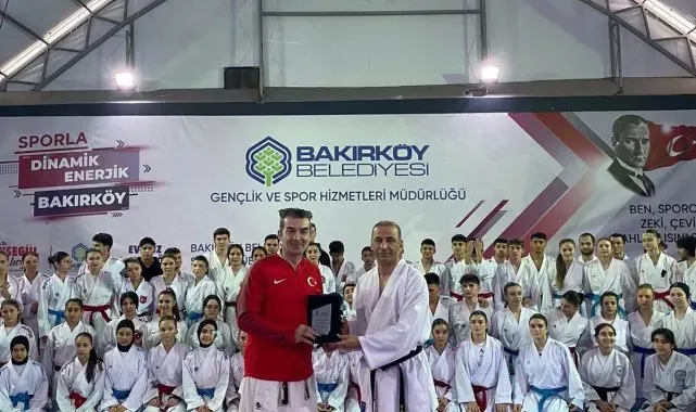 Dünya ve Avrupa şampiyonu efsane karateci Haldun Alagaş Bakırköy'de