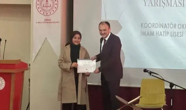 Silopi Proje İmam Hatip Lisesi mesleki yarışmalarda derece elde etti