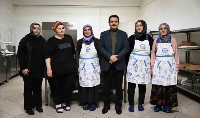 Battalgazi'nin kalbi kadın kooperatifi üretime devam ediyor