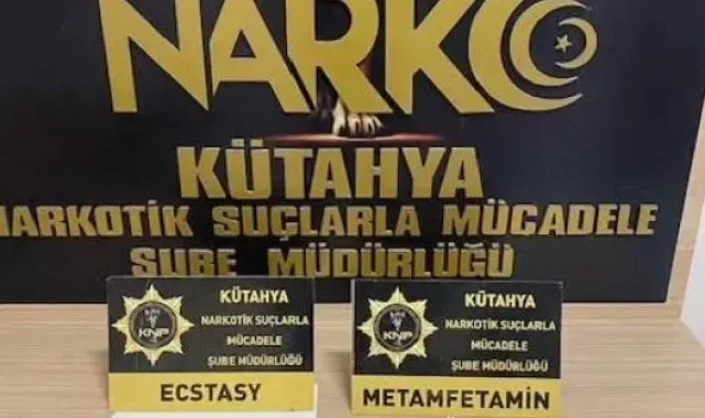 Kütahya'da uyuşturucu operasyonu