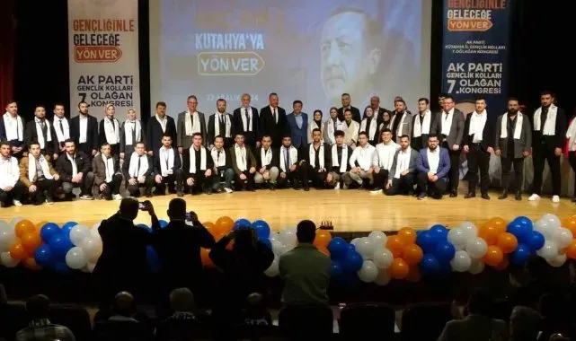 AK Parti Kütahya İl Gençlik Kolları Başkanlığı'nın 7. Olağan Genel Kurulu gerçekleştirildi