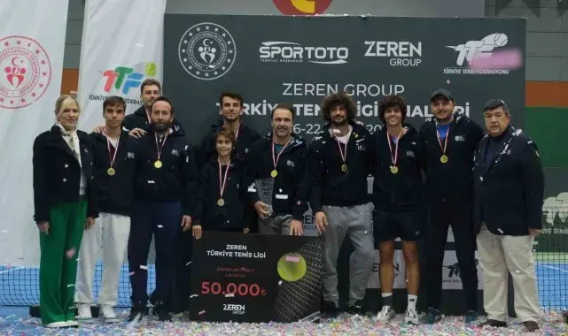 Türkiye Tenis Ligi'nde erkekler şampiyonu TED Spor Kulübü