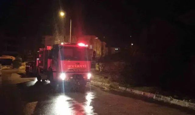 Konya'da depo yangını