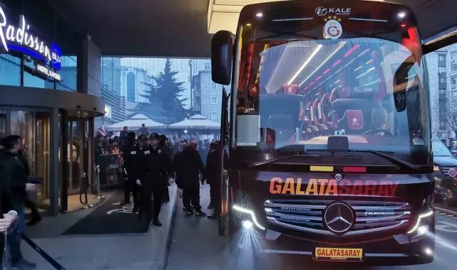 Galatasaray kafilesi Kayseri'de