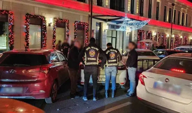 Beyoğlu'nda korsan otoparkçılara operasyon: 2 şüpheli gözaltına alındı