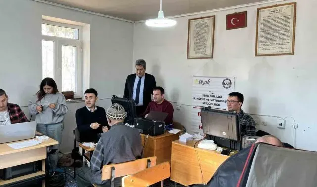 Uşak'ta 'Siz bize gelemezseniz, Biz size geliriz' projesi devam ediyor