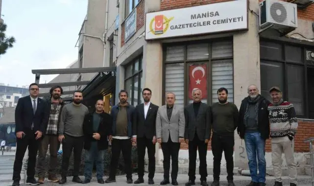 Manisa TSO Başkanı Yılmaz'dan Gazeteciler Cemiyetine ziyaret