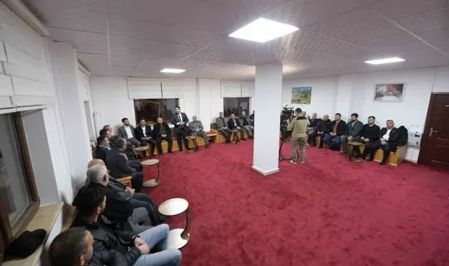 Kahramankazan Belediye Başkanı Çırpanoğlu, vatandaşlarla bir araya geldi
