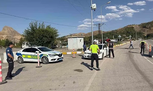 Palu Emniyet Müdürlüğü'nden huzur ve güven uygulaması