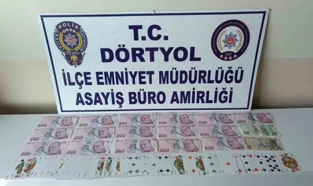 Kumar oynayan 8 şahsa 51 bin 400 TL ceza uygulandı