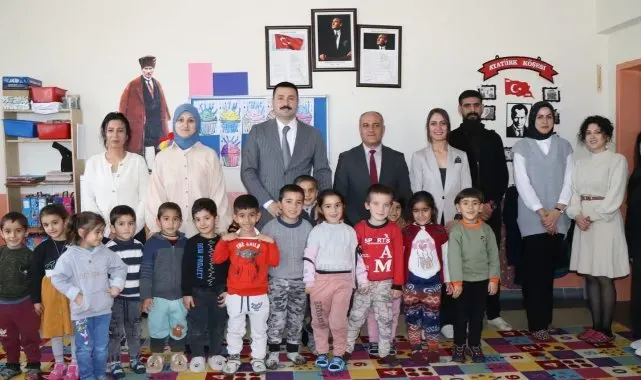 Kaymakam Karali'den anaoukulu ziyareti