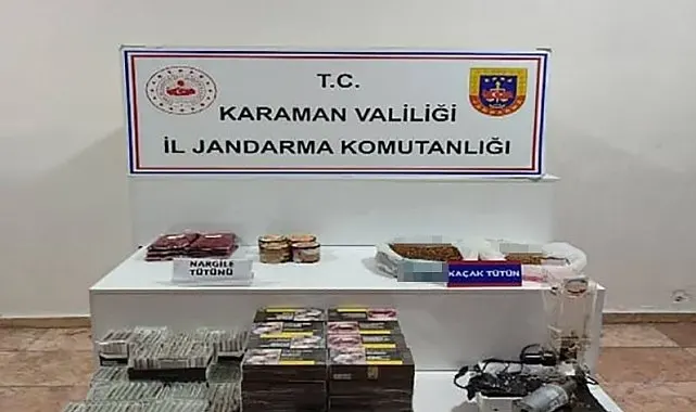 Karaman'da jandarmanın yakaladığı 43 kişiden 4'ü tutuklandı
