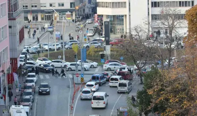 Samsun'da trafiğe kayıtlı taşıt sayısı 492 bin 832