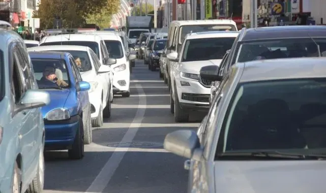 Erzincan'da araç sayısı 76 bin 678 oldu