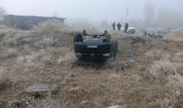 Ankara'da sis ve yollardaki buzlanma nedeniyle çok sayıda zincirleme trafik kazası meydana geldi
