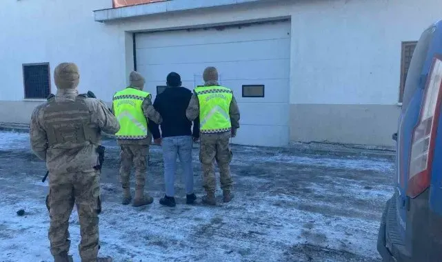 Kars'ta hakkında 3 yıl hapis cezası olan 1 kişi yakalandı
